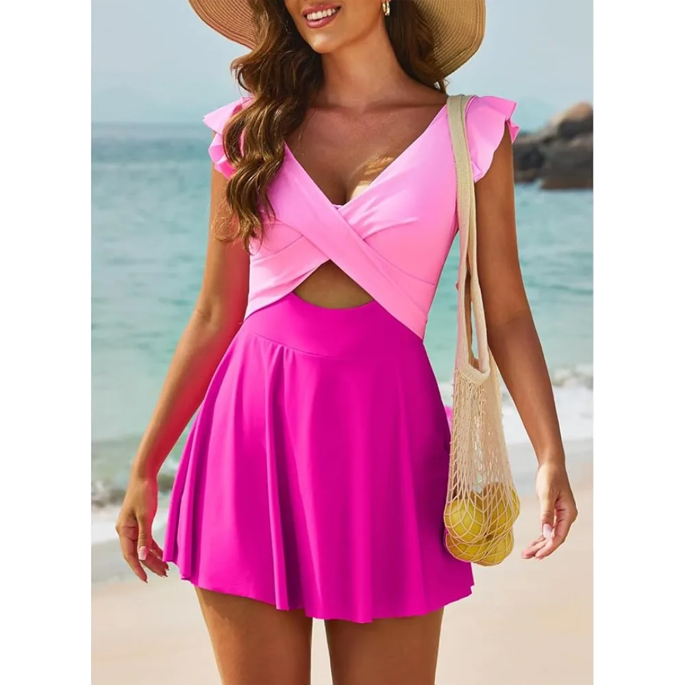 The Swimdress Tummy Control Swimsuit